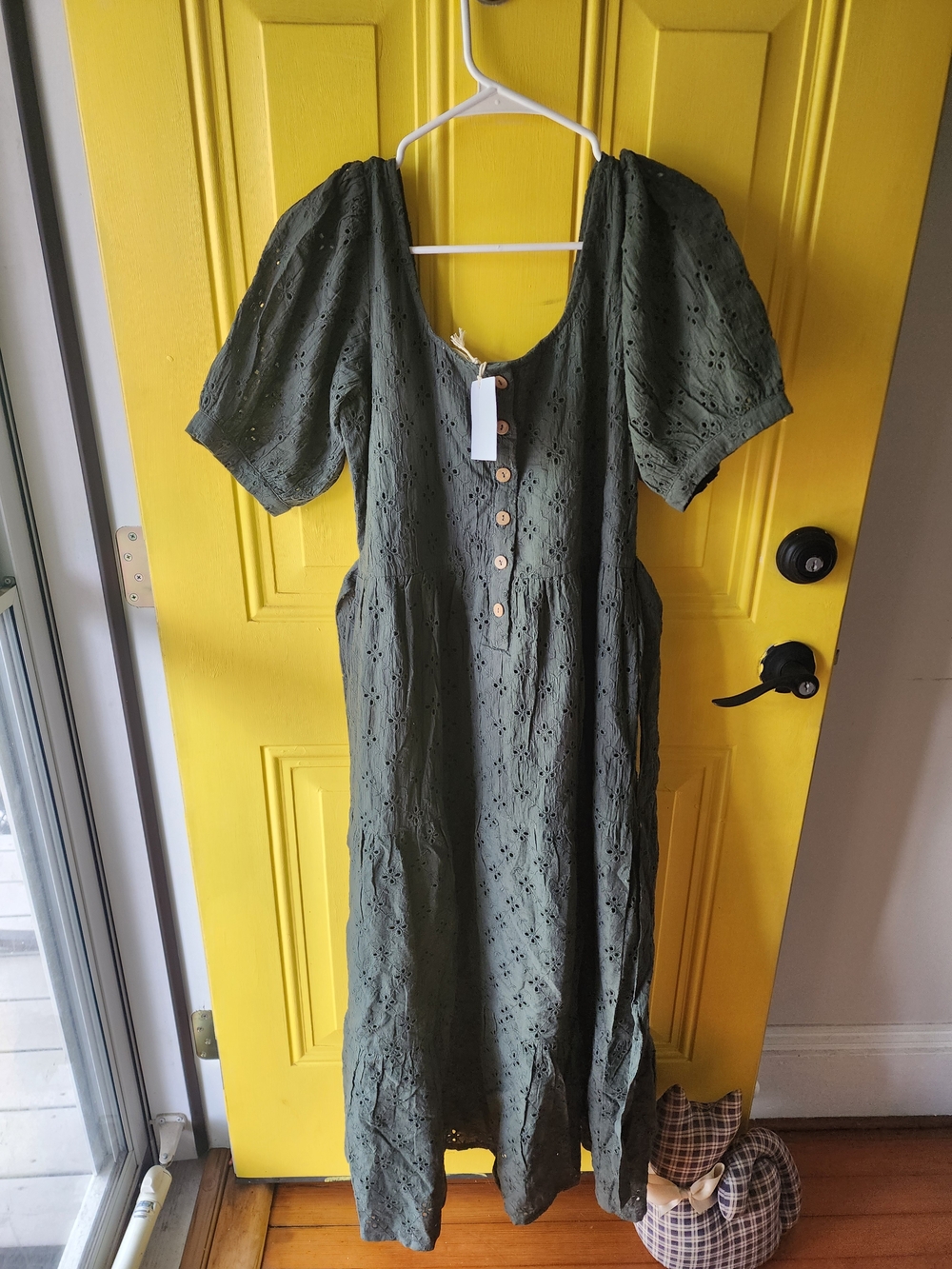 NWT Little Cottonwood Eyelet Timber Dress - S